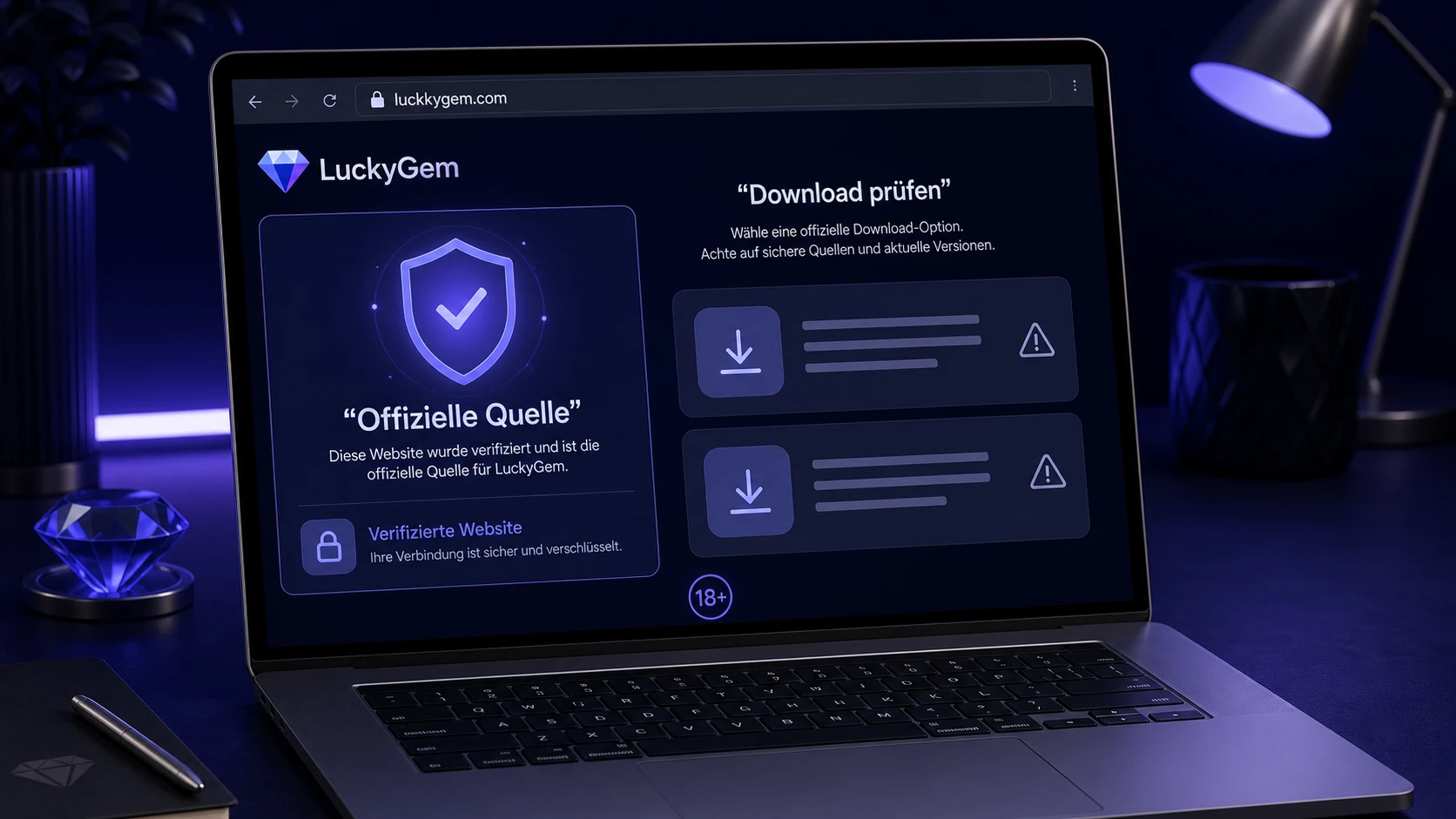 App Store, Google Play und offizielle Quellen