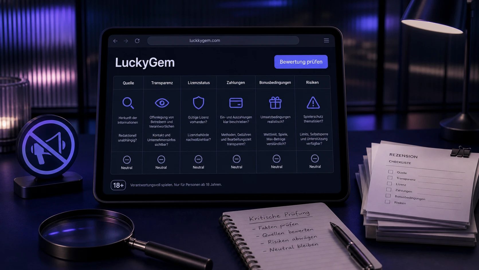 LuckyGem Review: So sollte man eine Bewertung lesen