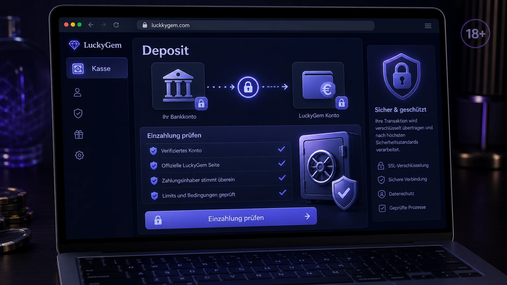 Was bedeutet LuckyGem Deposit?